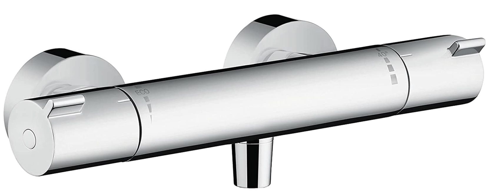 hansgrohe Ecostat Aufputz Duschthermostat in Chrom für 77,99€ (statt 98€)