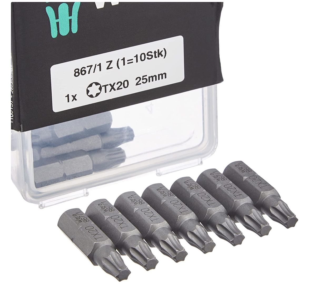 Wera 867/1 Z TX 20 DIY Bit Sortiment für 7,48€ (statt 12€)   Prime