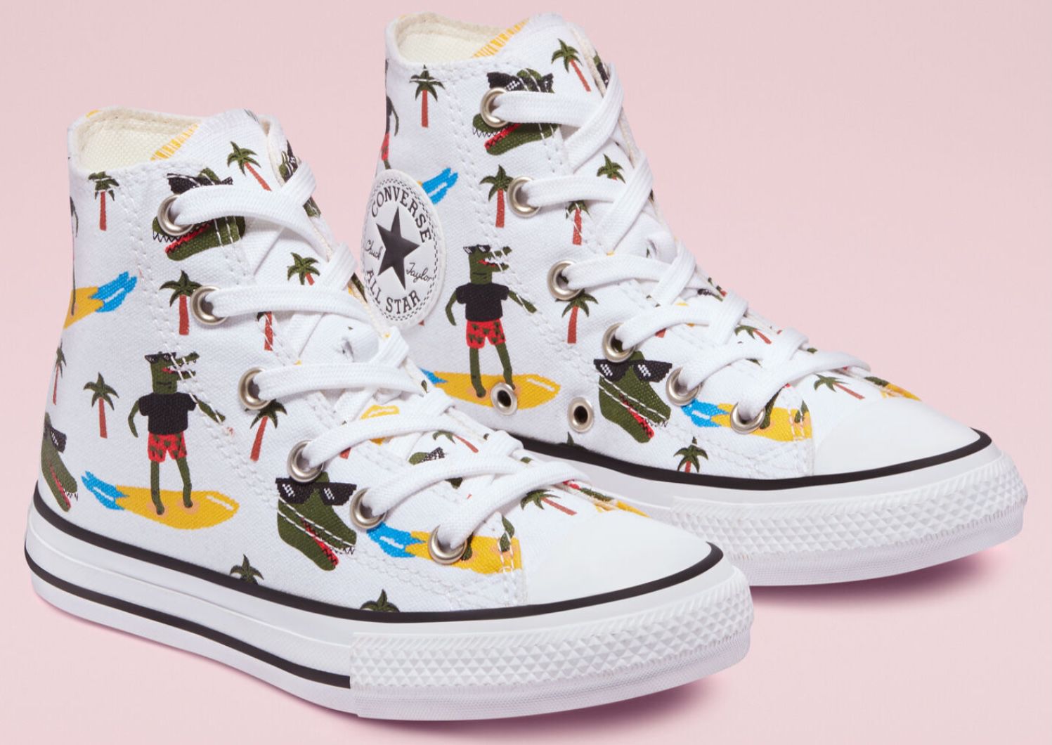 Converse Chuck All Star Croco Surf High Top Junior Sneaker für 27,49€ (statt 45€)