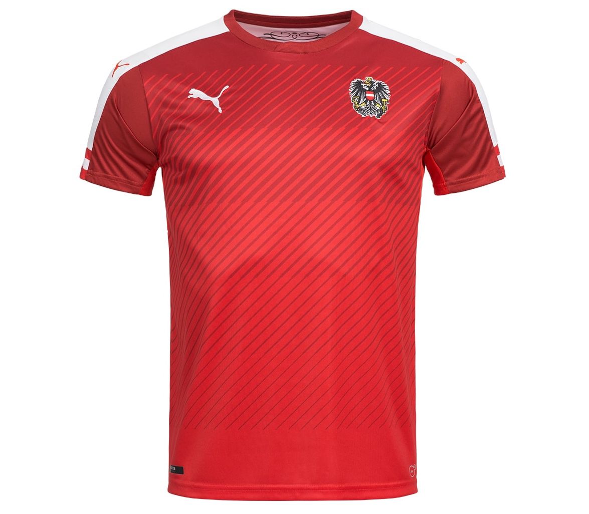 Puma Österreich Trikot Kinder (Home 2016) für 7,94€ (statt 18€)