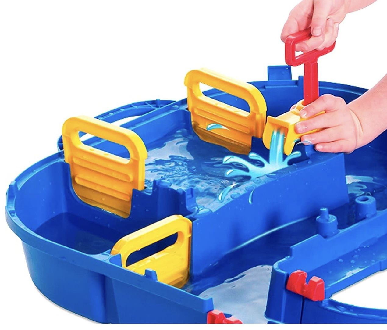 BIG Aquaplay Megabridge, 49 teiliges Wasserbahn Set für 29,99€ (statt 40€)