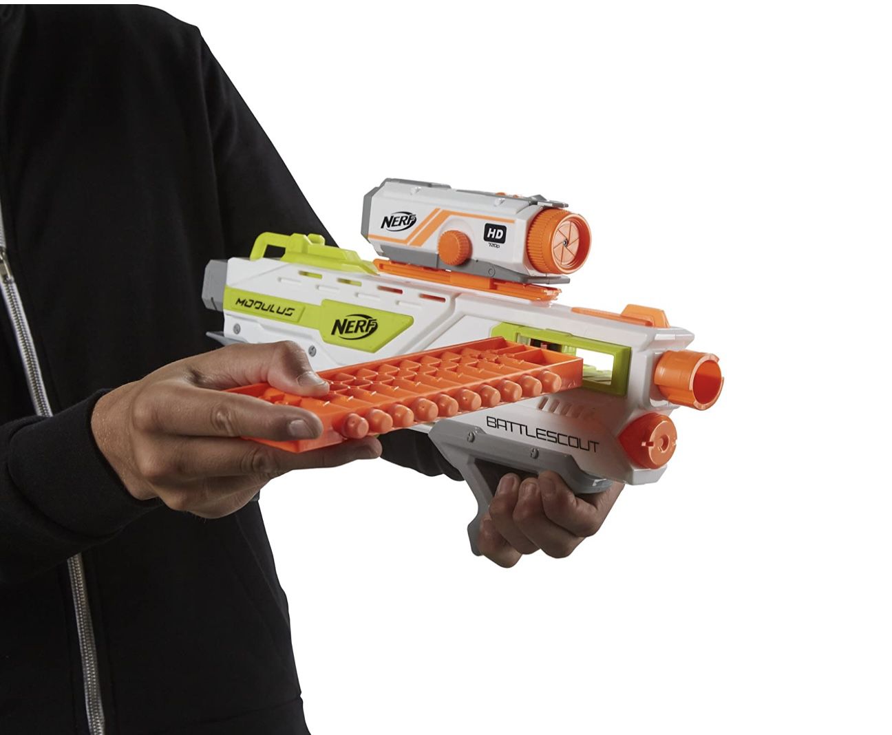 Nerf N Strike Elite   Modulus Battlescout ICS 10 Spielzeugblaster für 9,99€ (statt 22€)