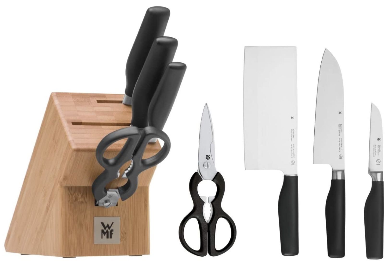 WMF Cuisine One Asia Messerblock mit Messerset 5teilig für 99,99€ (statt 130€)