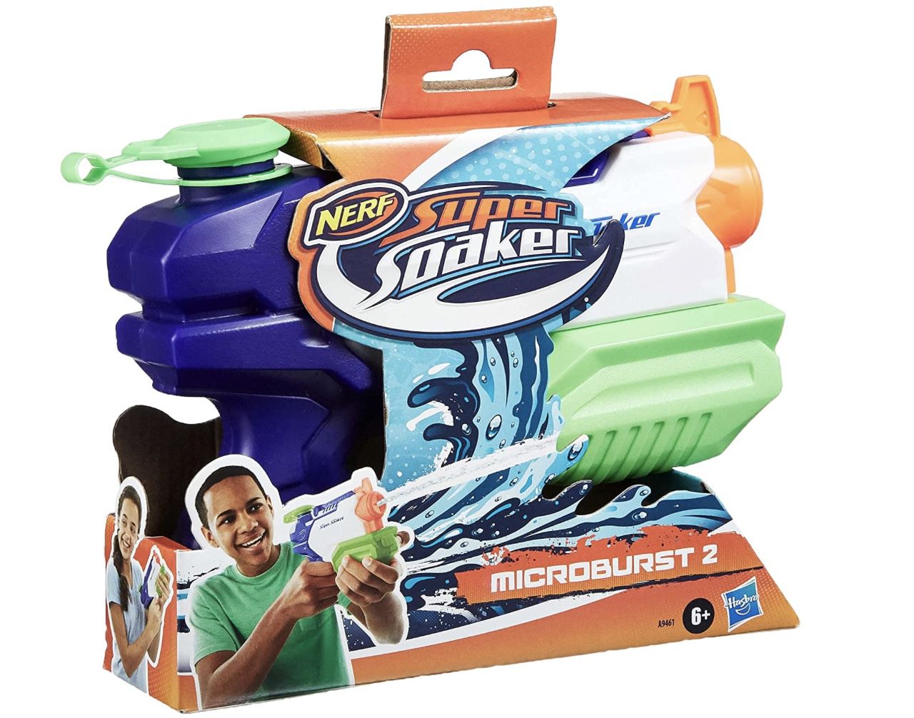 Super Soaker Microburst II Wasserpistole für 5,69€ (statt 8€)   Prime