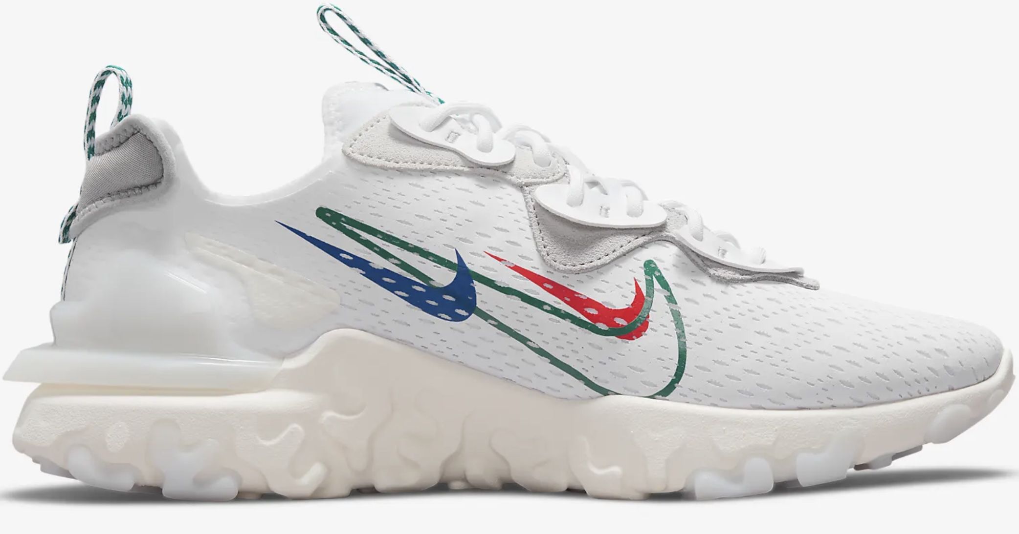 Nike React Vision Sneaker in Weiß für 77,97€ (statt 130€)