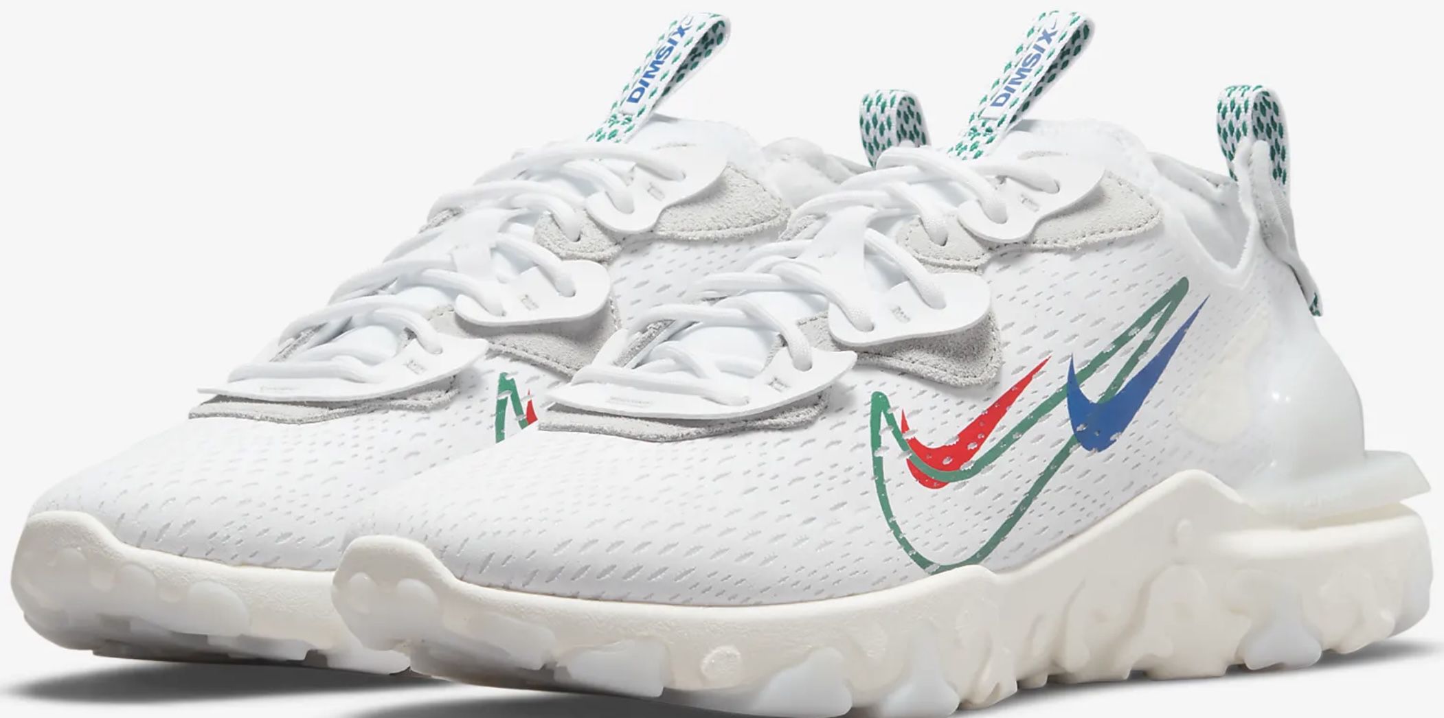 Nike React Vision Sneaker in Weiß für 77,97€ (statt 130€)
