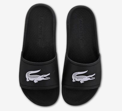 Lacoste Croco Slide Badelatsche für 19,99€ (statt 33€)   ab 30€ keine VSK