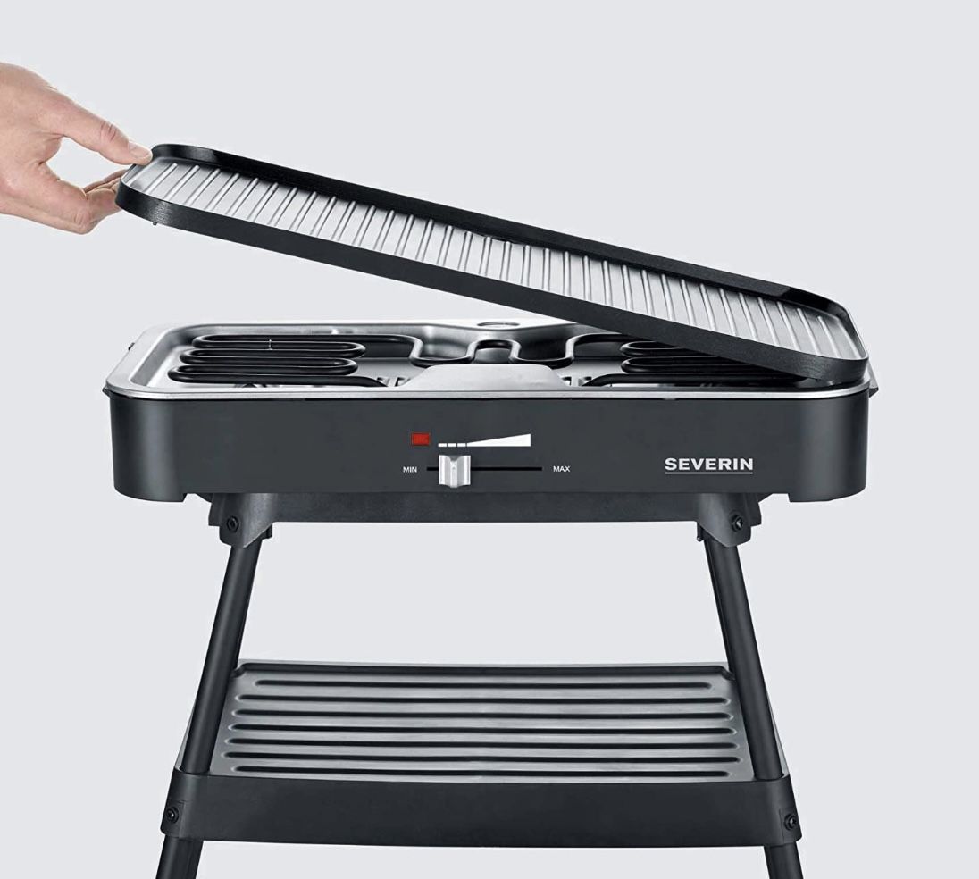 SeverinPG 8533 elektro Standgrill für 36,95€ (statt 54€)