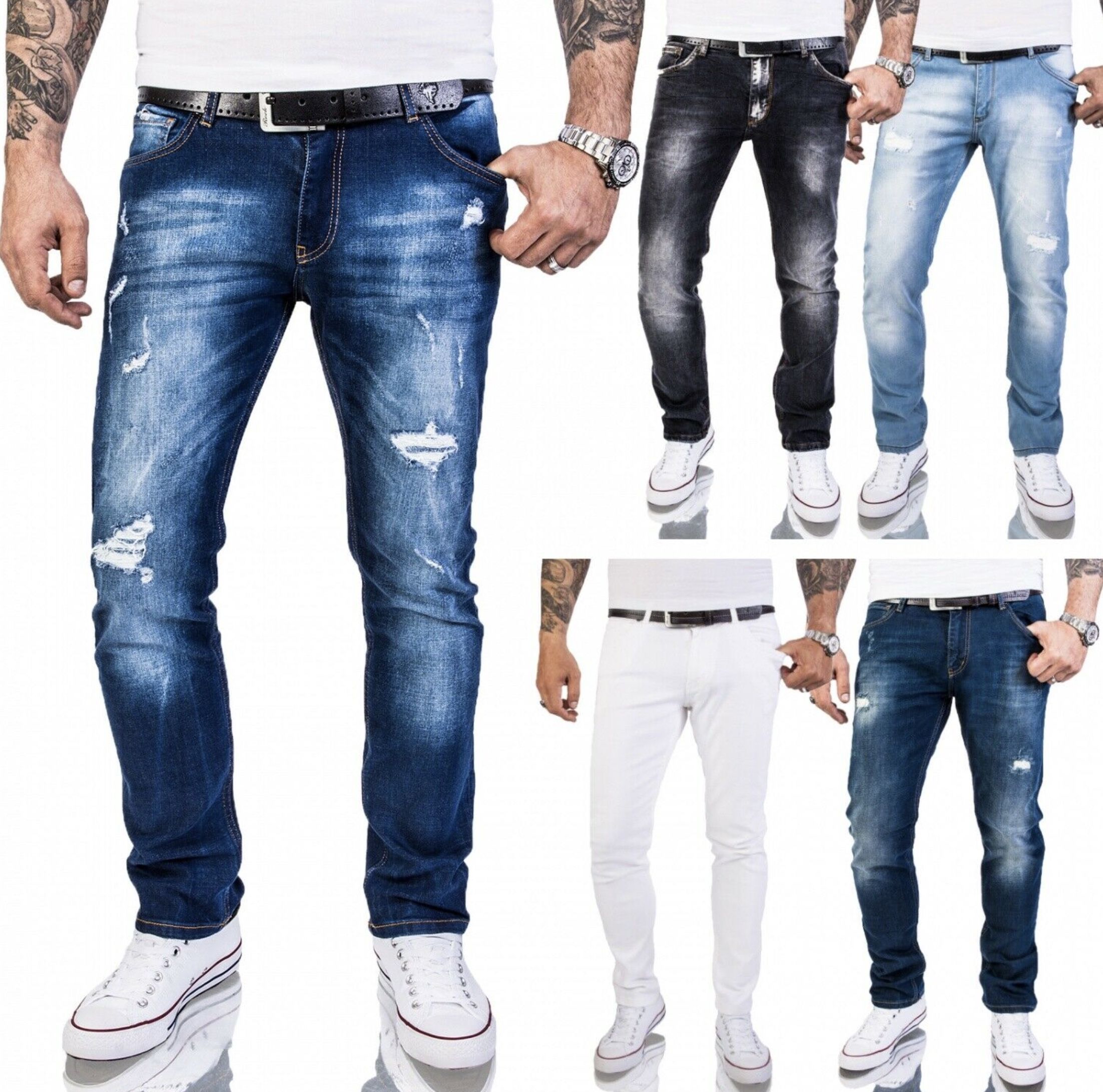 ROCK CREEK M48   Herren Strech Jeans Slim Fit für je 29,90€ (statt 40€)