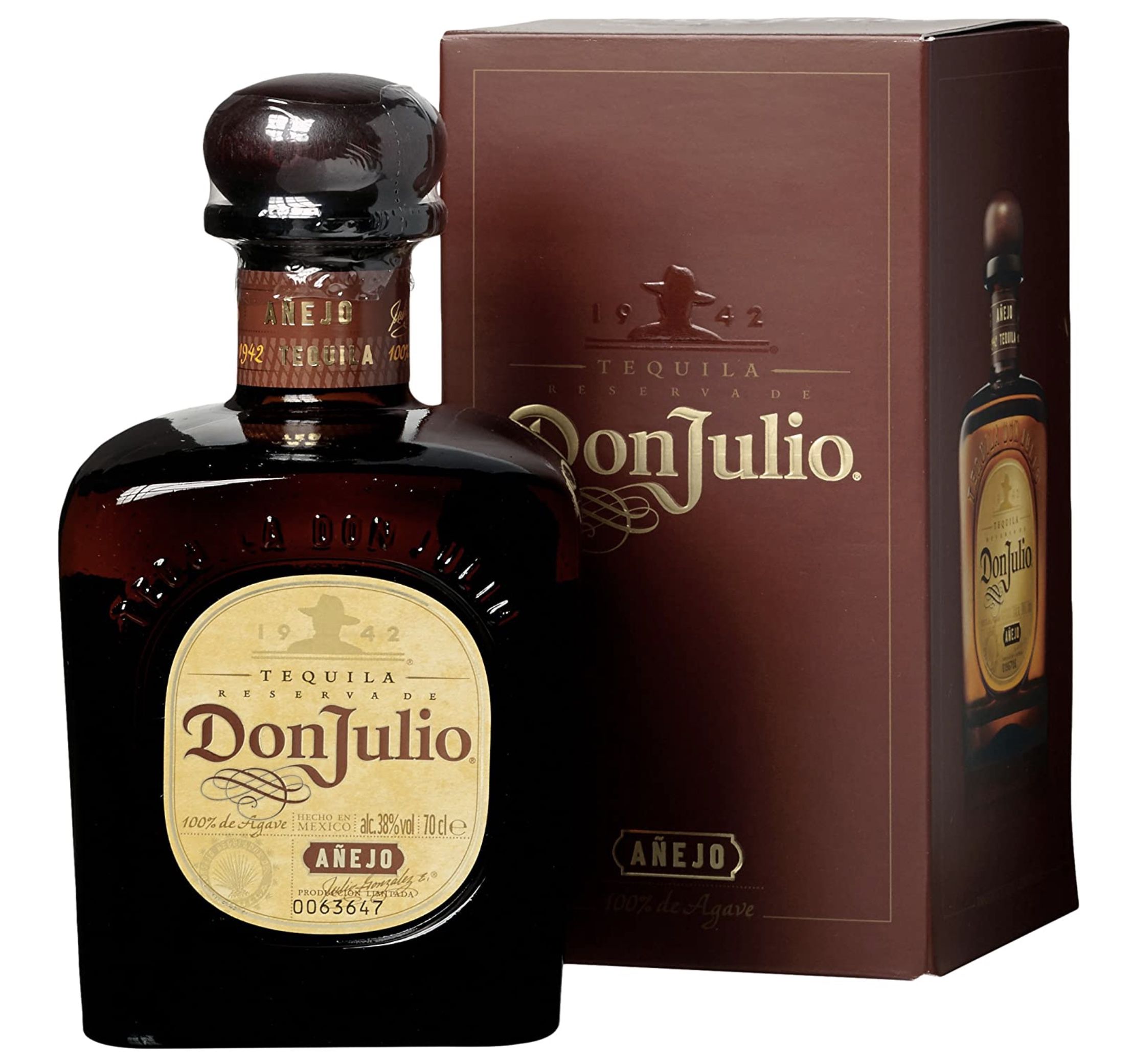 Don Julio Añejo Tequila (0,7 Liter) für 39,60€ (statt 54€)   Prime Sparabo