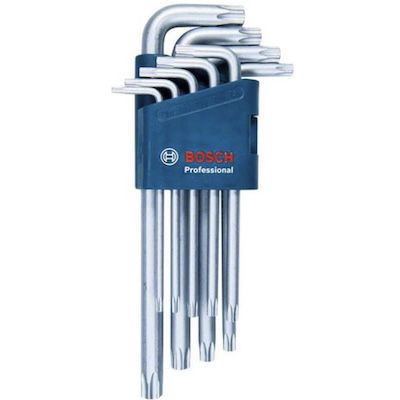 Bosch Professional 9-tlg. Winkelschlüssel-Set Torx für 15,97€ (statt 21€)