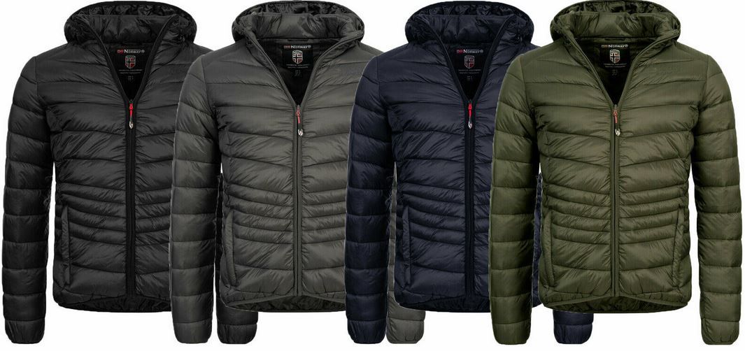 Geographical Norway FVSA   Damen und Herren Herbst  u Winter Steppjacke für 39,90€ (statt 50€)