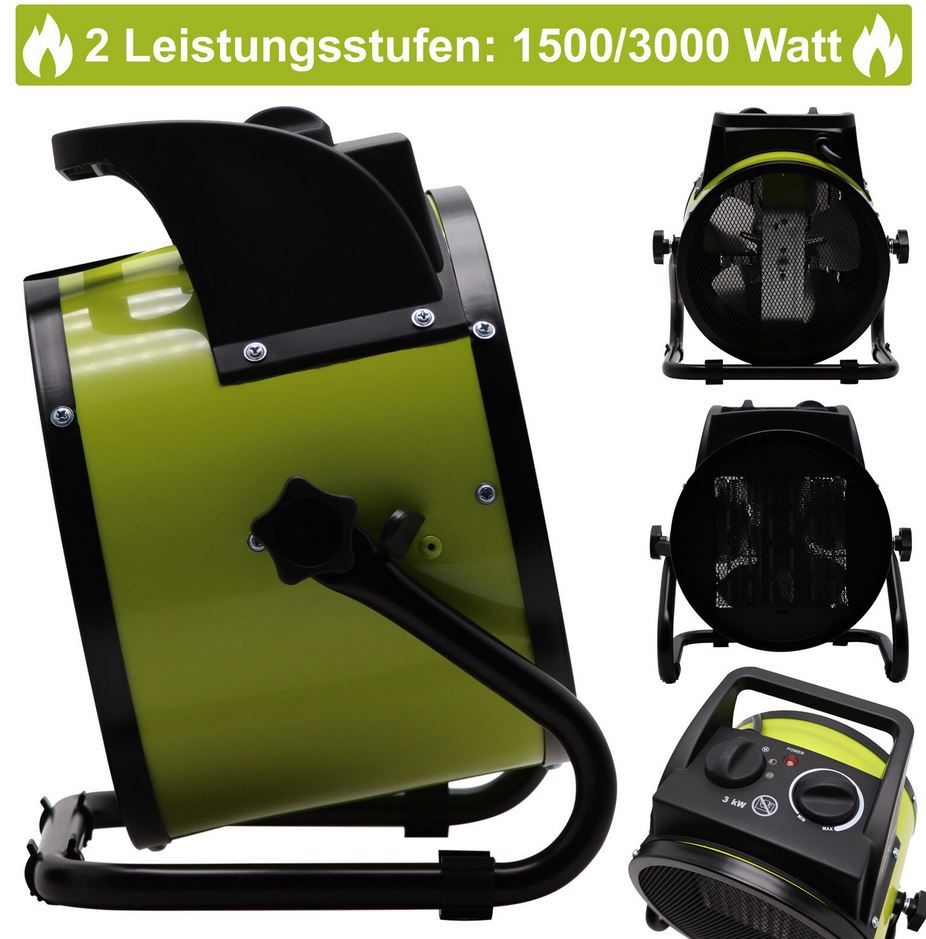 Tronitechnik TT KH 503 Keramik Bauheizer 3Kw für 44,99€ (statt 64€)