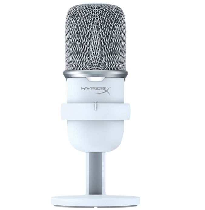 HyperX SoloCast Stand Mikrofon Weiß für 45€ (statt 74€)