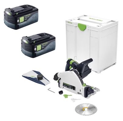 Festool TSC 55 KEB Basic Akku Tauchsäge inkl. 2x 18V 5 Ah Akku + Systainer für 441,81€ (statt 499€)