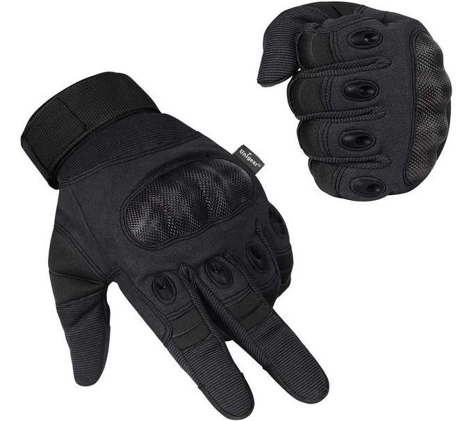 ‎Unigear schwere Herren Touchscreen Handschuhe (Motorrad, etc.) für 10,79€ (statt 18€)  prime