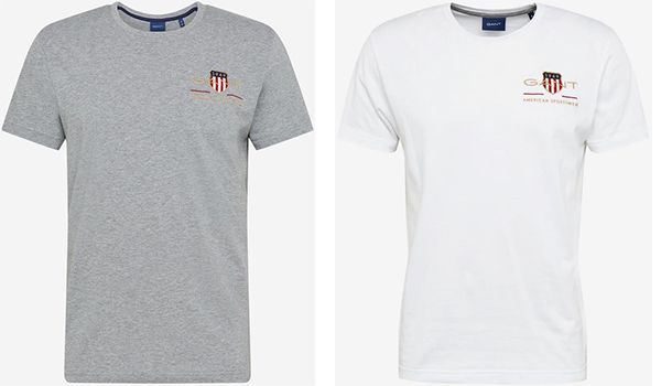 GANT   T Shirts in vier Farben ab 27,97€ (statt 40€)
