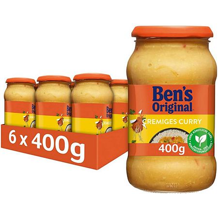 6x Ben’s Original Sauce Cremiges Curry ab 11,42€ (statt 17€)