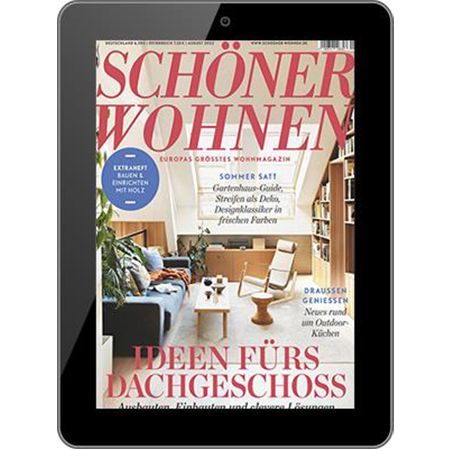 Jahresabo Schöner wohnen Abo als E Paper ab nur 44,08€ (statt 49€) + 45€ Prämie