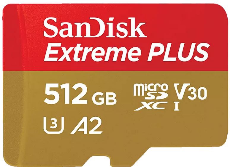 SANDISK Extreme Plus 512GB Micro SDXC Speicherkarte 170 MB/s für 66€ (statt 85€)