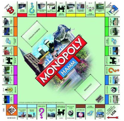 Monopoly Hamm Edition Brettspiel Klassiker für 13,40€ (statt 23€)   Prime