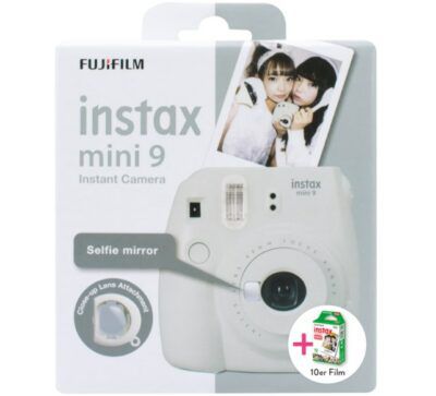 Fujifilm Instax Mini 9 Sofortbildkamera in Weiß ab 67,94€ (statt 81€)