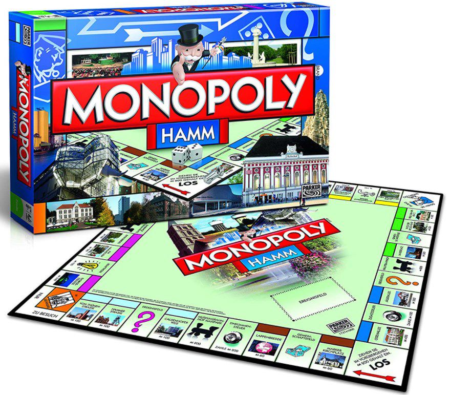 Monopoly Hamm Edition Brettspiel Klassiker für 13,40€ (statt 23€)   Prime