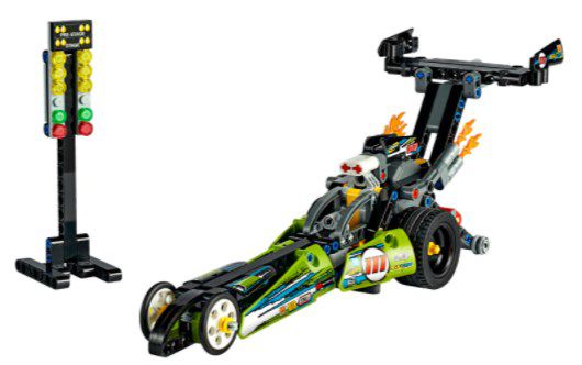 Lego Technic   2 in 1 Dragster Rennauto (42103) für 14,44€ (statt 19€)   Thalia Club