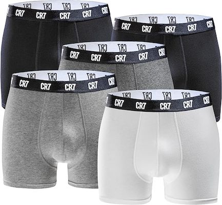 5er Pack CR7 Boxershorts von Cristiano Ronaldo für 20,99€ (statt 34€)