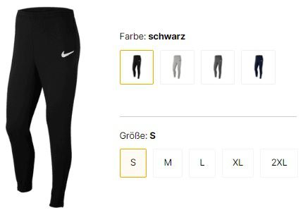 Nike Team Park 20 Freizeit Anzug für 45,99€ (statt 60€)