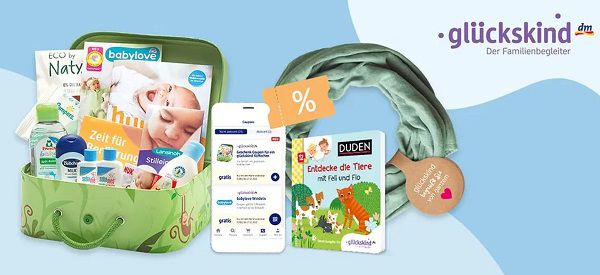 Im Babyclub von DM Willkommensgeschenk gratis abholen