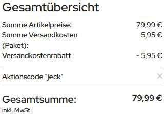 Auerhahn Mahno Besteck 60 teilig 18/10 mattiert für 79,99€ (statt 135€)