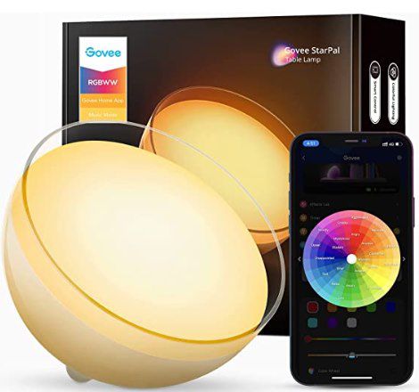 Govee LED RGBWW WLAN Tischleuchte mit App Steuerung für 39,99€ (statt 50€)