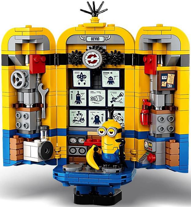 Lego 75551 Minions Figuren Bauset mit Versteck für 33,59€ (statt 40€)