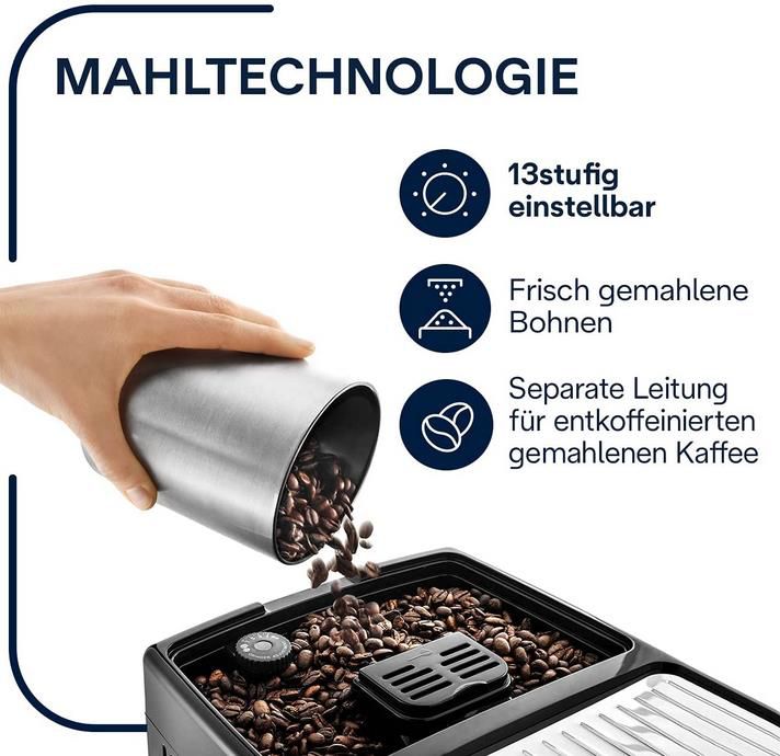 DeLonghi Magnifica S ECAM 22.110 Kaffeevollautomat mit Milchaufschäumdüse für 249€ (statt 300€)