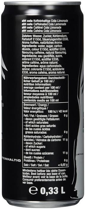 24x afri cola mit je 330ml ab 16€ (statt 20€)