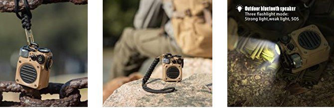 MUZEN Wild Mini BT 5.0 Outdoor Lautsprecher mit Taschenlampe für 39,99€ (statt 100€)