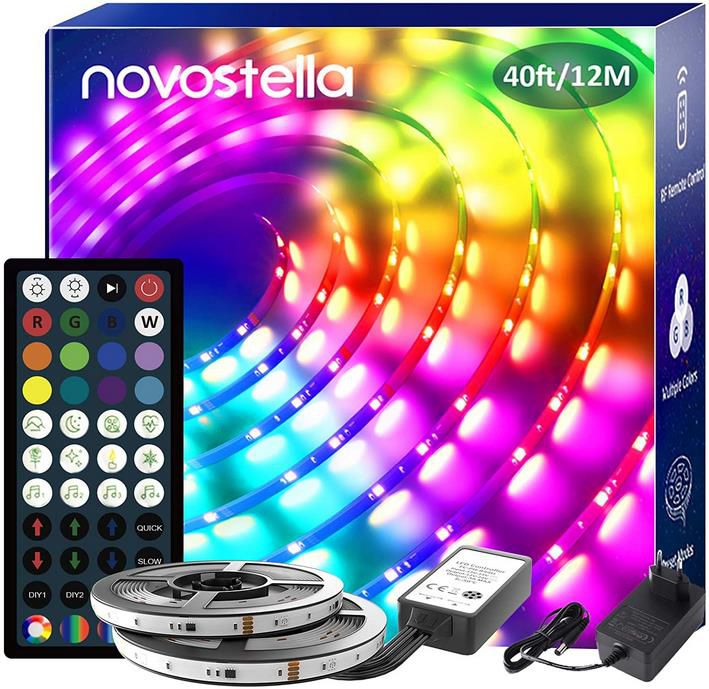 Novostella LED Streifen   Dimmbar mit RF Fernbedienung für 29,99€ (statt 60€)
