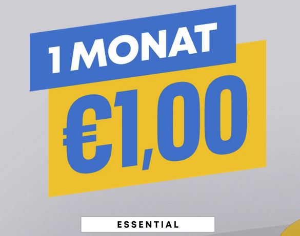 Playstation Plus Essential Mitgliedschaft für nur 1€ (statt 8,99€)
