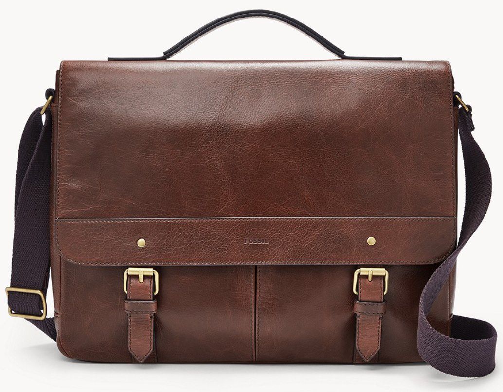 Fossil Messenger Miles in Dunkelbraun ab 142€ (statt 209€)