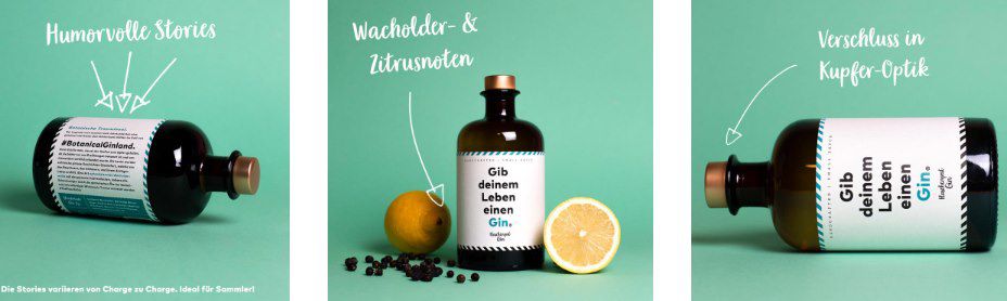 Flaschenpost Gin (0,5l) mit frischen Zitrusnote für 19,99€ (statt 28€)