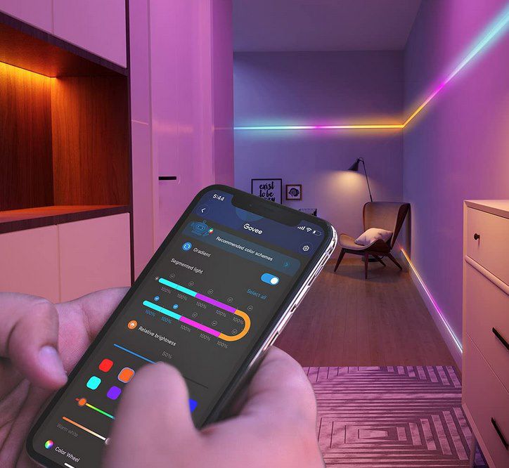 Govee RGBIC 5m LED Strip mit App Steuerung für 25,87€ (statt 40€)
