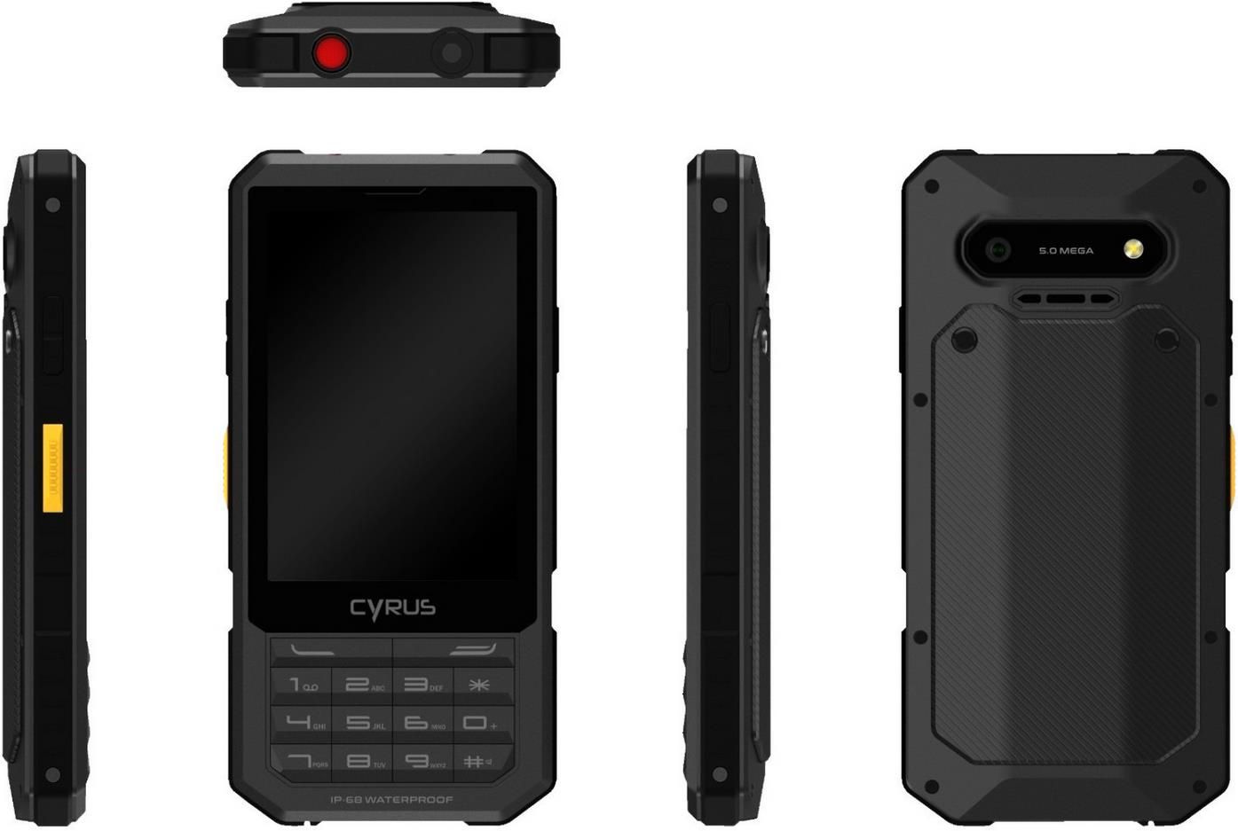 Cyrus CM17 Outdoor Handy in Schwarz für 77€ (statt 107€)
