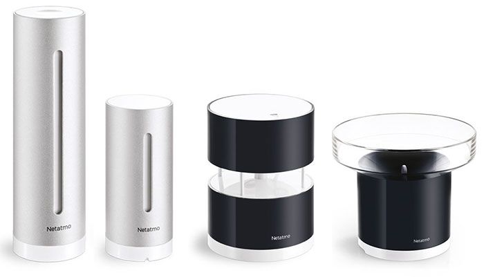⛅️ Netatmo Wetterstation inkl. Shield, Wind  & Regenmesser im Set für 219,95€ (statt 346€)