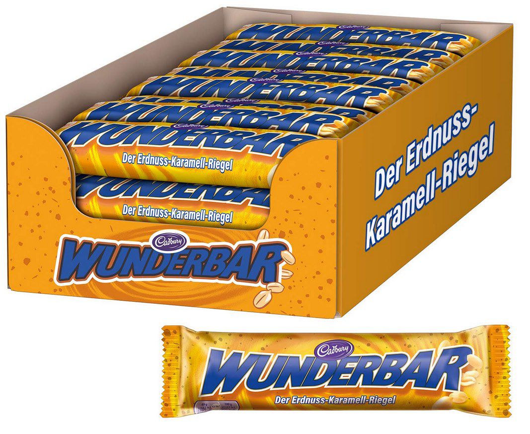 24x WUNDERBAR Erdnuss Karamell Riegel ab 13,10€ (statt 21€)