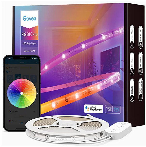 Govee RGBIC 10m LED Strip mit App Steuerung für 39,49€ (statt 60€)