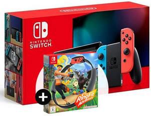 Nintendo Switch (Neue Version) mit Ring Adventure für 3,99€ + O Telo Vodafone Allnet Flat mit 15GB LTE für 21,98€ mtl.