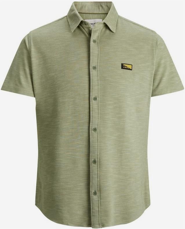 JACK & JONES Hemd Montana in oliv für 16,79€ (statt 35€)