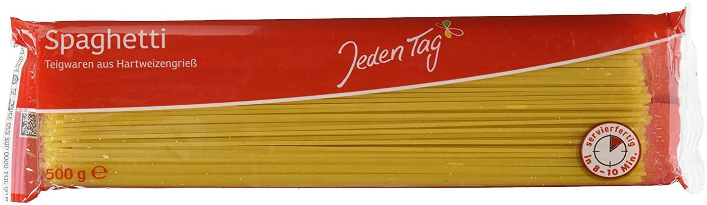 Amazon 5 für 4 Aktion: Jeden Tag Lebensmittel z.B. 5x Spaghetti für 1,96€ (statt 2,50€)