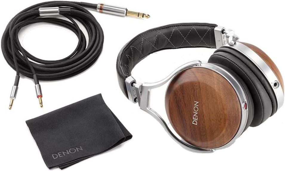 Denon AH D7200 Premium Over Ear Kopfhörer mit Ohrschalen aus Walnussholz für 479€ (statt 588€)